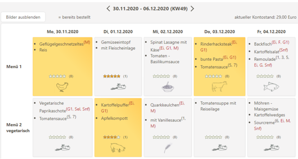 Ab Wann Darf Man Bestelltes Essen Ablehnen Essensbestellung – Irena-Sendler-Schule