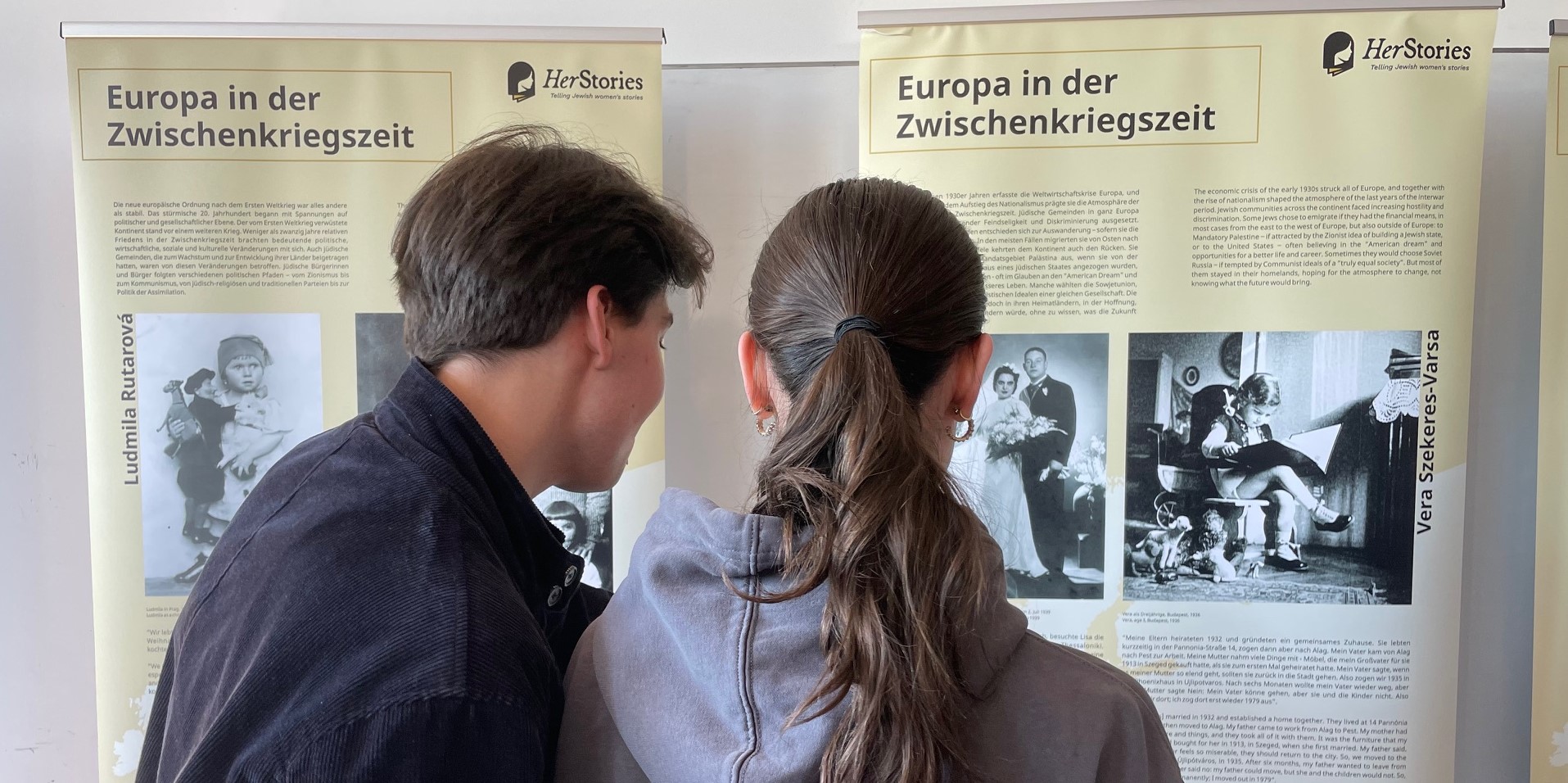 Historische Ausstellung in der Irena-Sendler-Schule:  „Auf den Spuren jüdischer Frauen in Europa“ am 8. Mai feierlich eröffnet